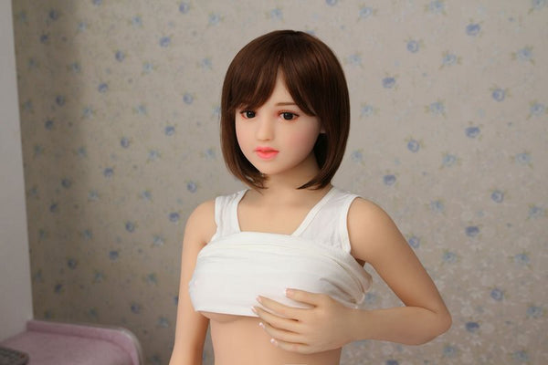 『愛子』145cm黒髪 ロリ童顔リアルドールAXBDOLL#A28大胸
